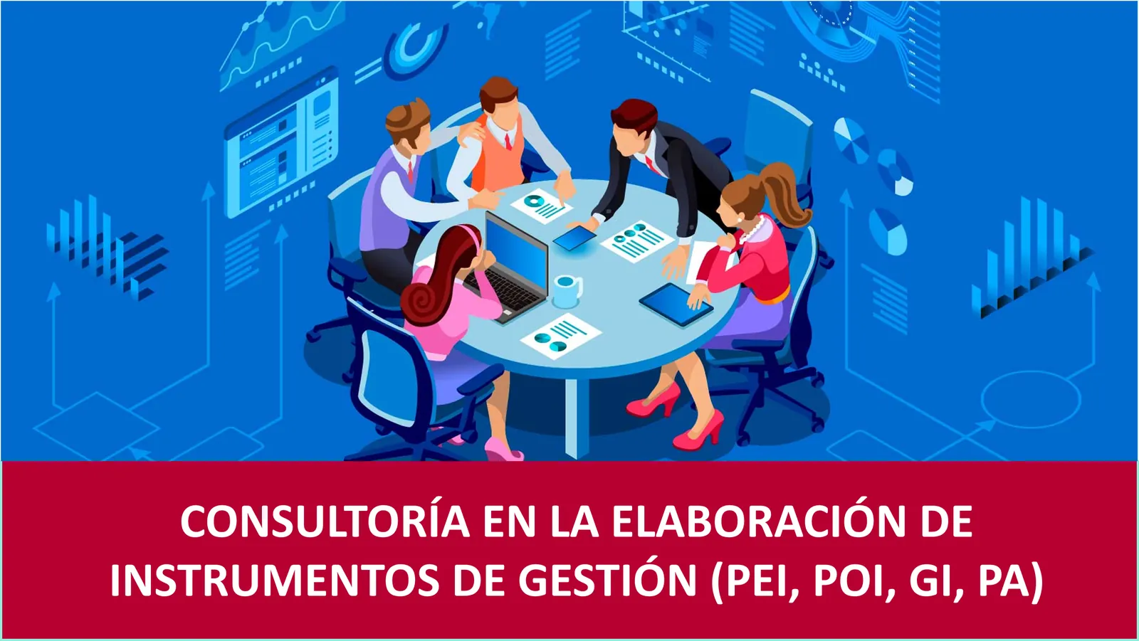 Consultoría en la elaboración de Instrumentos de Gestión (PEI, POI, GI, PA)